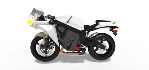 摩托车dragonfly-motorbike-SolidWorks2015缩略图