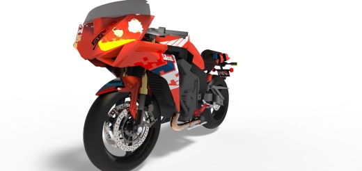 摩托车dragonfly-motorbike-SolidWorks2015缩略图