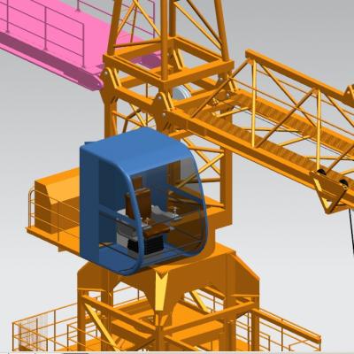 塔式起重机3D图纸 非标自动化设备3D图纸3D模型