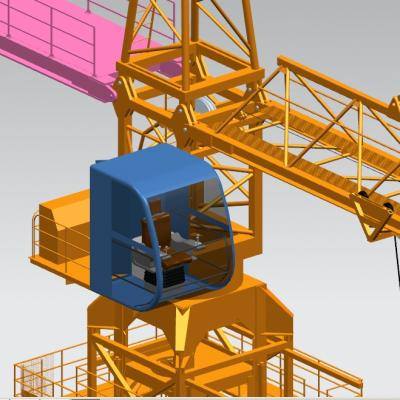 塔式起重机3D图纸 非标自动化设备3D图纸3D模型缩略图