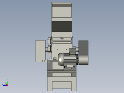 塑料粉碎机右视缩略图