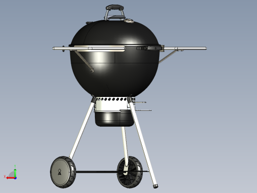 球形烧烤炉后视缩略图