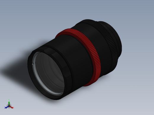 镜头正等轴测缩略图