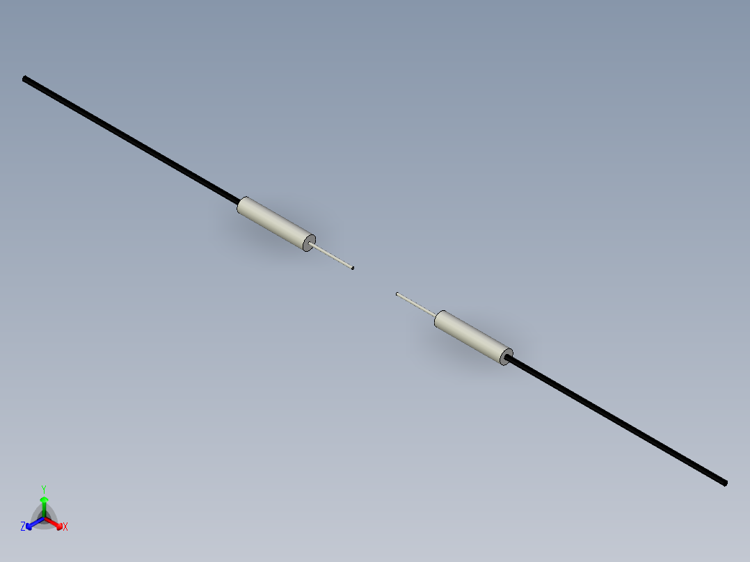 光纤元件对射型FT-D311Q-I主视图