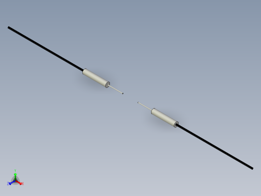 光纤元件对射型FT-D311Q-I正等轴测缩略图