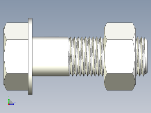 螺栓和螺母-M64 X 6.0.rar左视缩略图