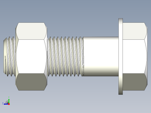 螺栓和螺母-M64 X 6.0.rar右视缩略图