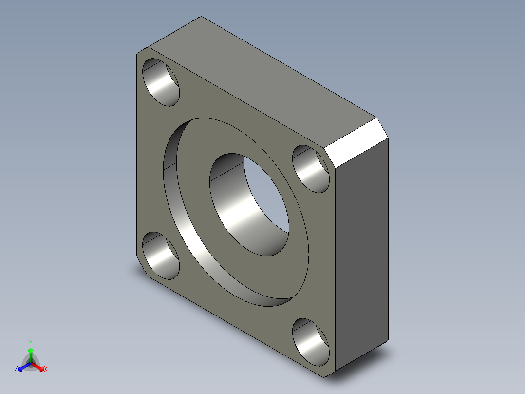 軸承座(標準型)BSSN-3D多系列多零件图纸模型