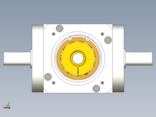 换向器PW90双轴 PGH90-L2 19-70-90-M6.stp后视缩略图