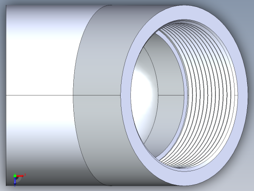 聚氯乙烯配件09-Sch80_45Elbow_FPTxFPT_819-030 _3in俯视缩略图