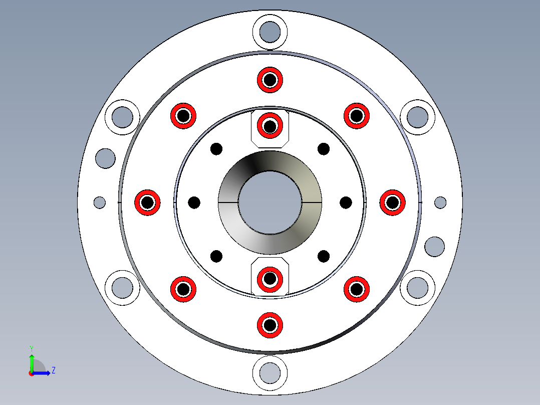 KENTURN_KL1212K-B（主轴铣削）左视图
