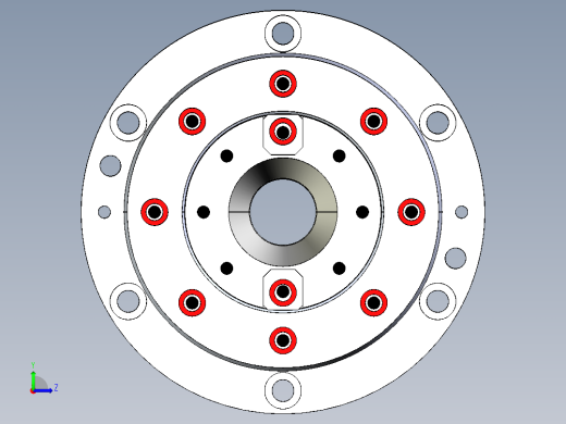 KENTURN_KL1212K-B（主轴铣削）左视缩略图