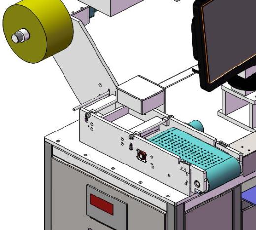 标签自动镭雕设备（sw18可编辑+工程图+bom）缩略图