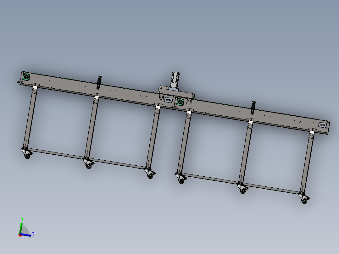 夹瓶子输送带sw16可编辑