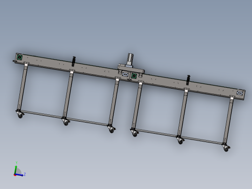 夹瓶子输送带sw16可编辑