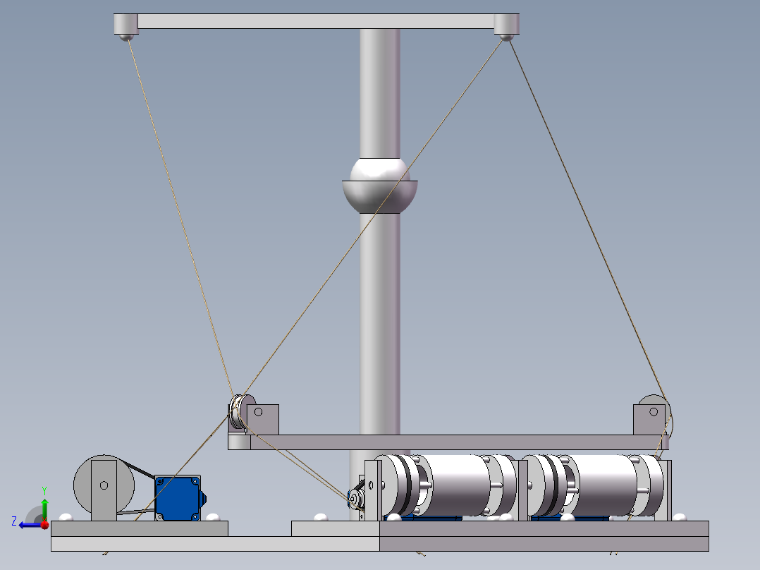 模拟振动平台sw22可编辑右视图