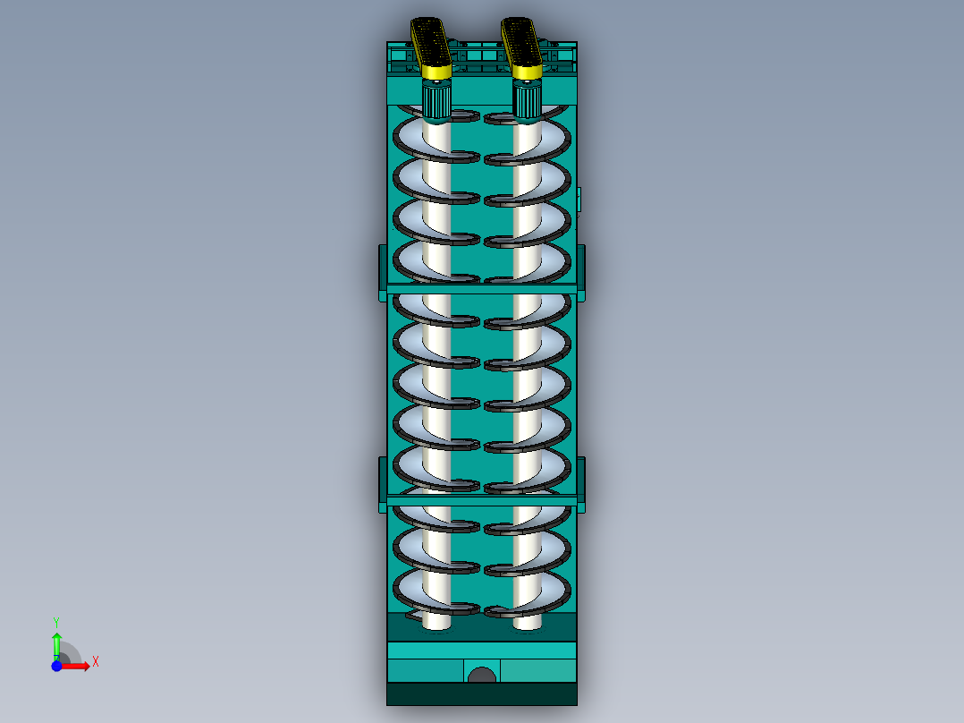 B2004013-细砂精清机 TCW前视图