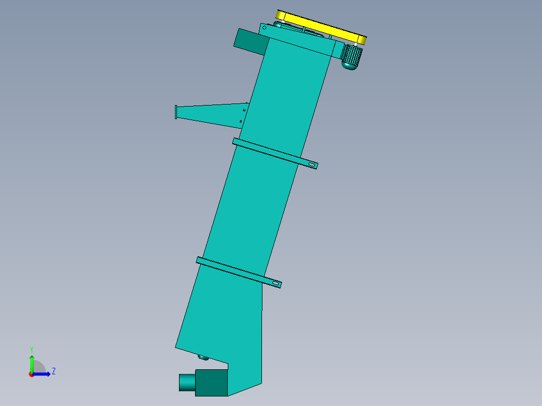 B2004013-细砂精清机 TCW左视图