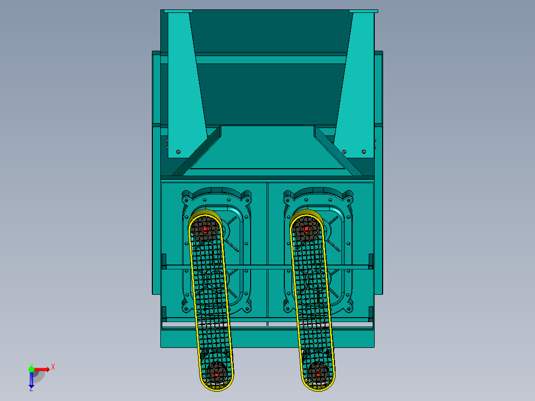 B2004013-细砂精清机 TCW俯视图