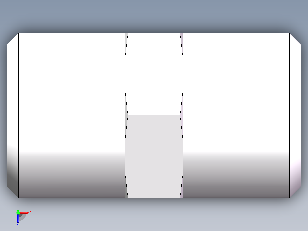 直通接头-G、1C-14俯视图