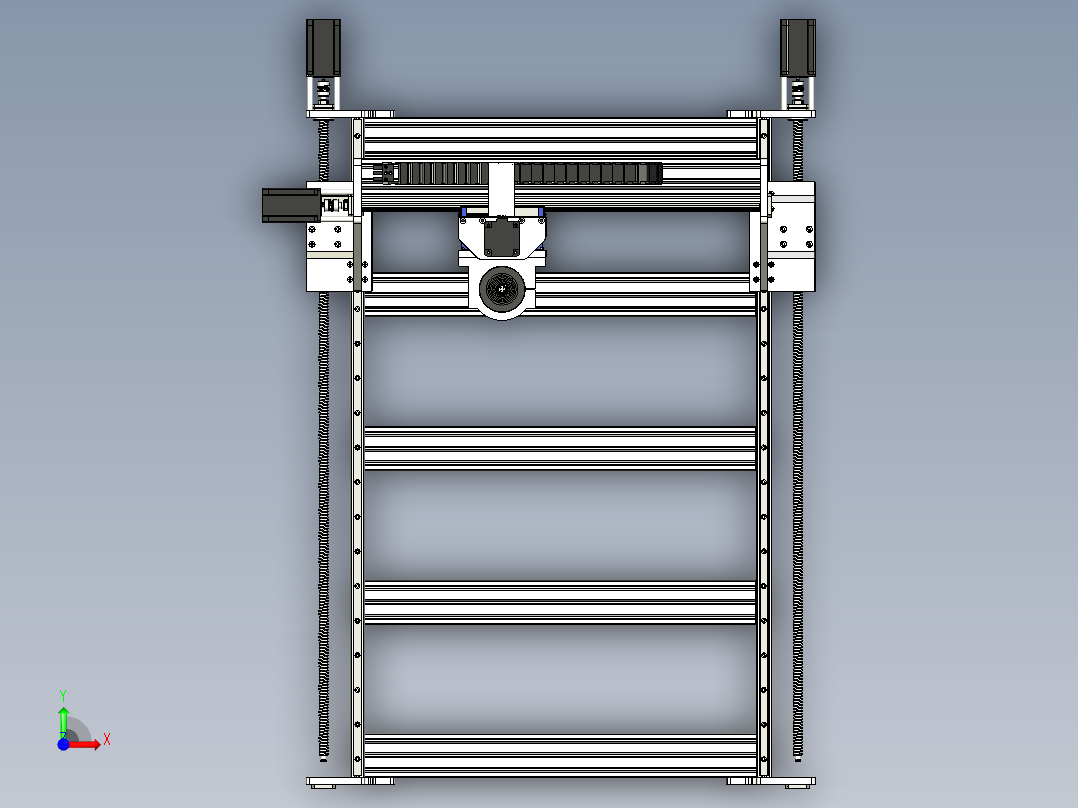 B2004796-Vin的数控雕刻机前视图
