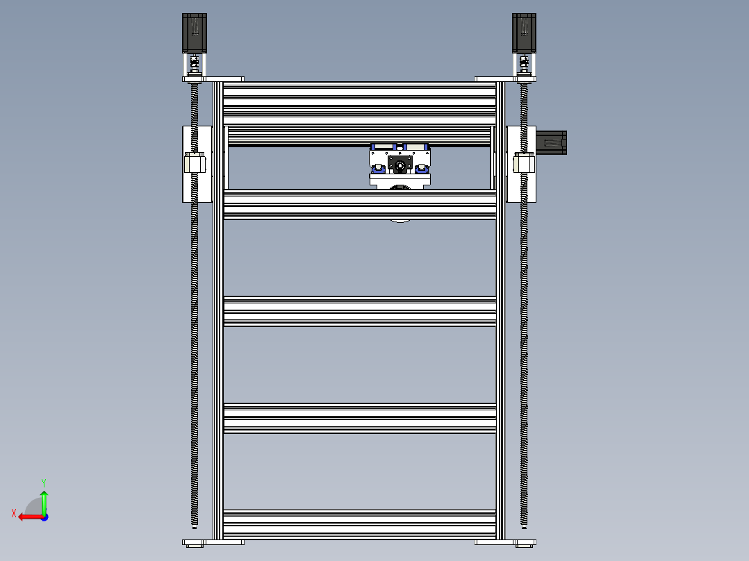 B2004796-Vin的数控雕刻机后视图