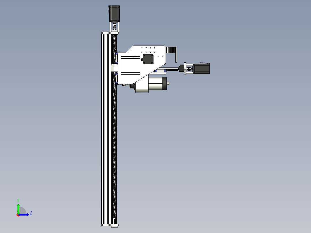 B2004796-Vin的数控雕刻机左视图