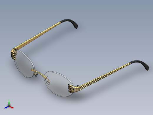 眼镜、墨镜(26)正等轴测缩略图