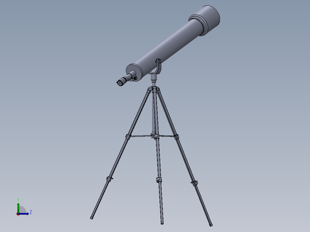 望远镜(16)左视图