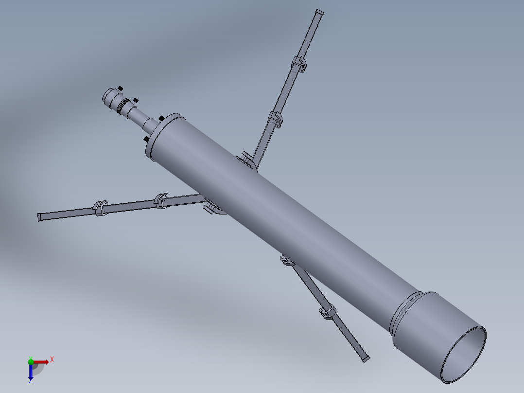 望远镜(16)俯视图