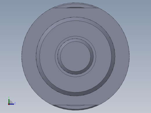 螺纹类型 气缸（圆形后安装 - 双杆） 25x10x50 mm左视缩略图
