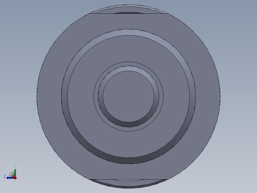 螺纹类型 气缸（圆形后安装 - 双杆） 25x10x50 mm右视缩略图