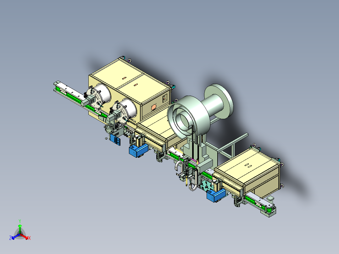 全自动点胶机（UG设计）
