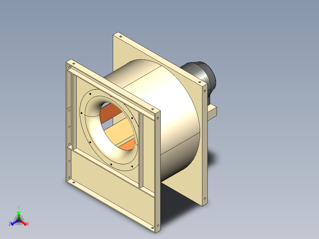 开关 FSW 100 风机离心机 CMR 1035-2T主视图