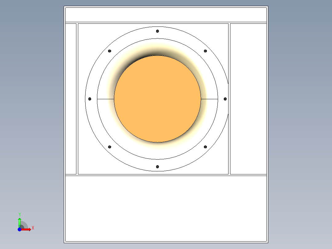开关 FSW 100 风机离心机 CMR 1035-2T前视图