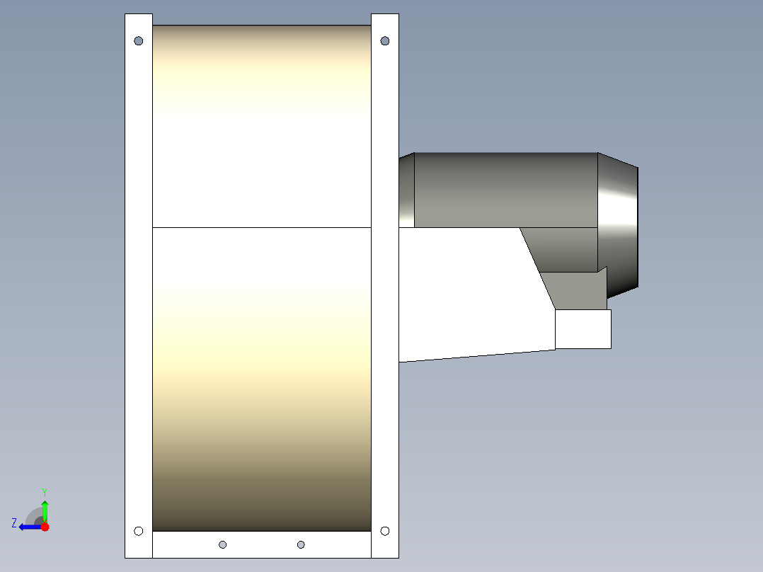 开关 FSW 100 风机离心机 CMR 1035-2T右视图