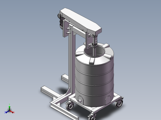 树脂搅拌机设计模型1
