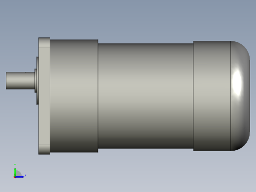 减速电机PF22-0200-25-S左视缩略图