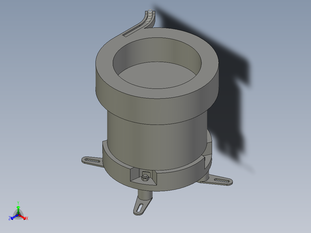 JALD23-3-O圈供料-Z-01主视图