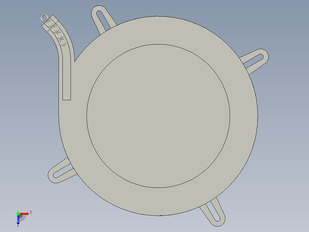 JALD23-3-O圈供料-Z-01俯视图