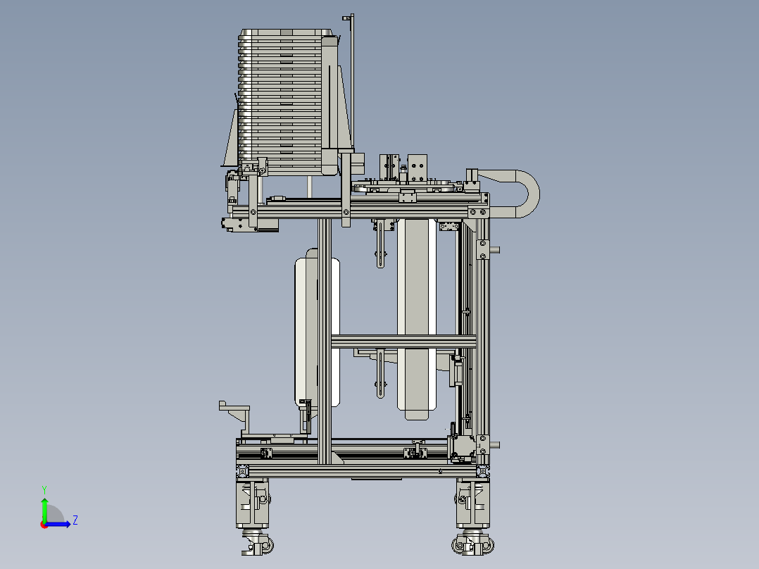 加高料车-42左视图