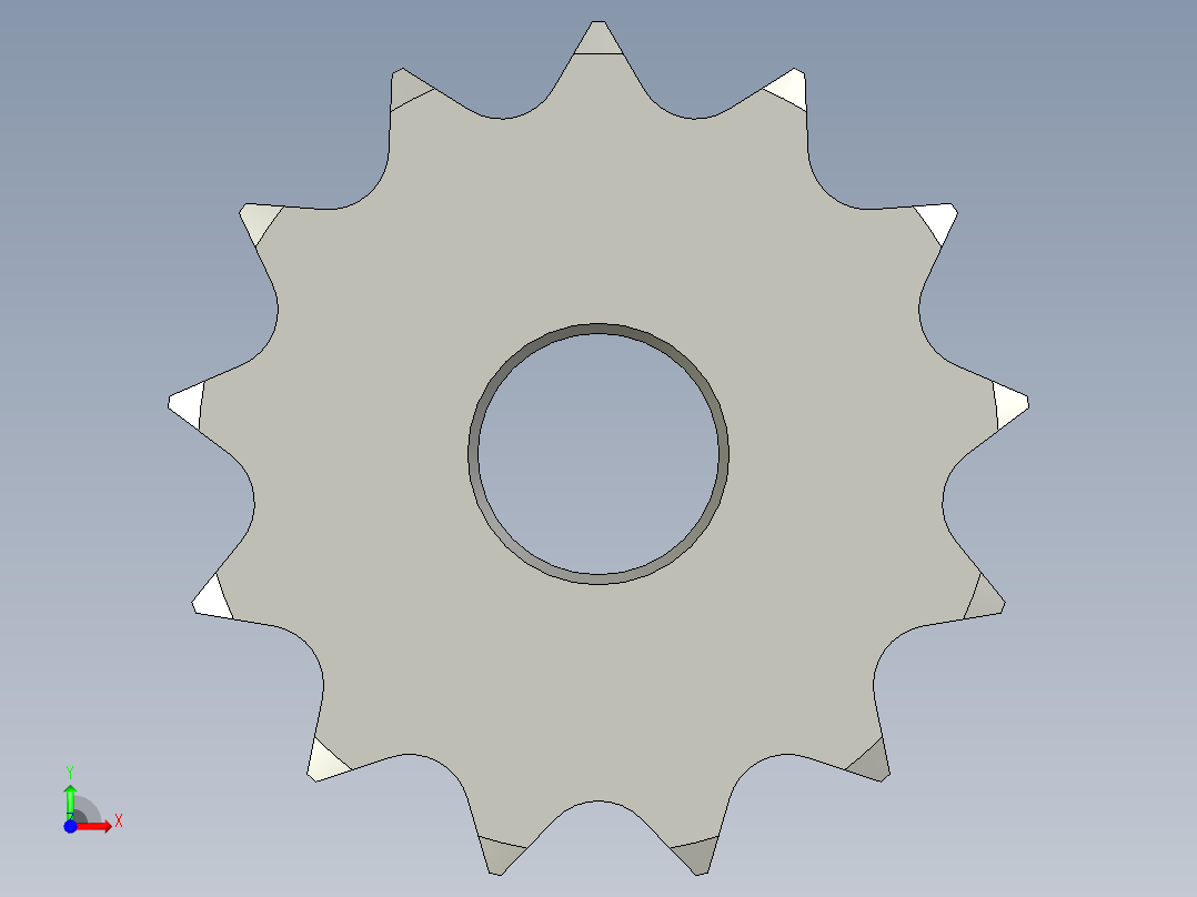 LFSP35B13-10-A-齿轮前视图