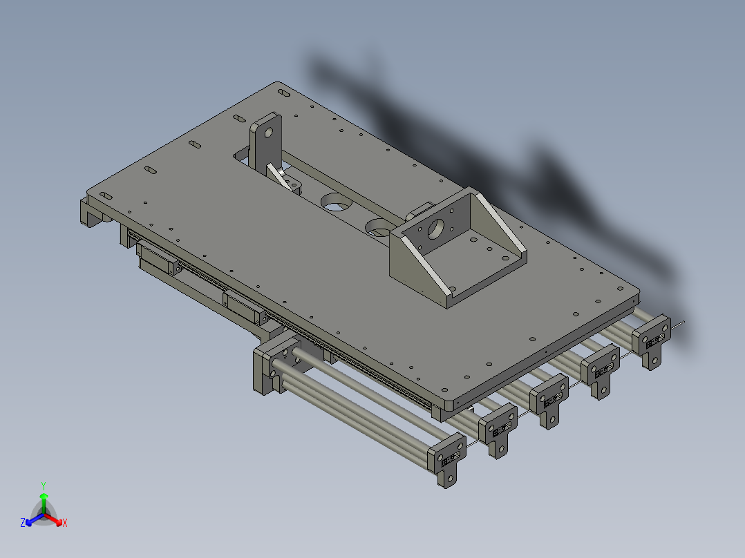 2顶升模组(右)-001正等轴测图