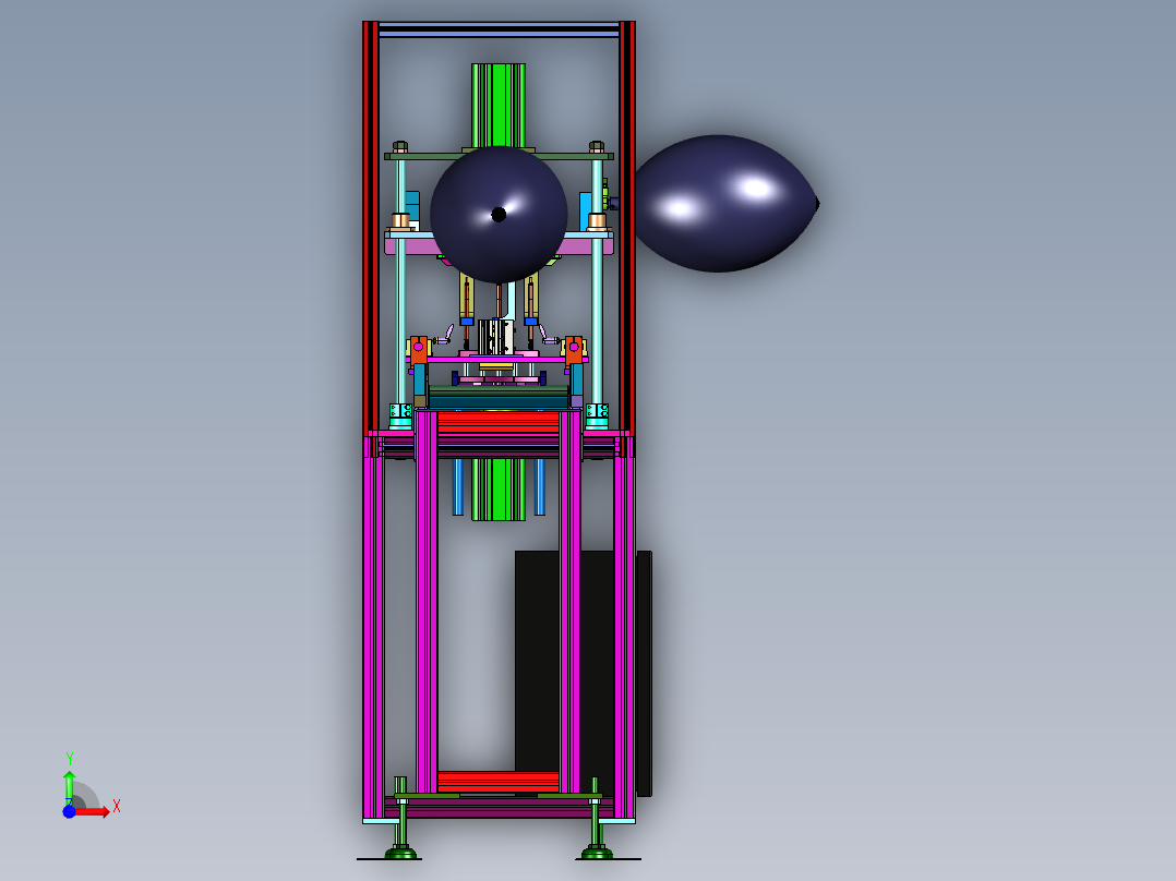 刹车片表面缺陷检测前视图