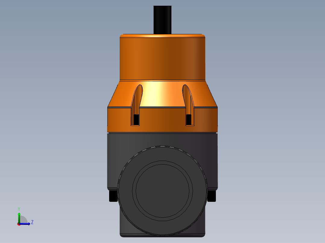 VALVE-ANGLE_DN50_PN10_U-PVC左视图