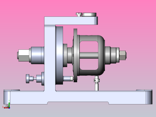 差速器夹具后视缩略图