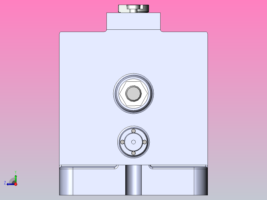 差速器夹具右视图