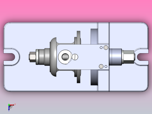 差速器夹具俯视缩略图