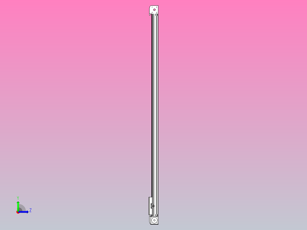 带式直线轴半闭式TPA-ONB-120F-90-L2150-DR-J90-N3左视图