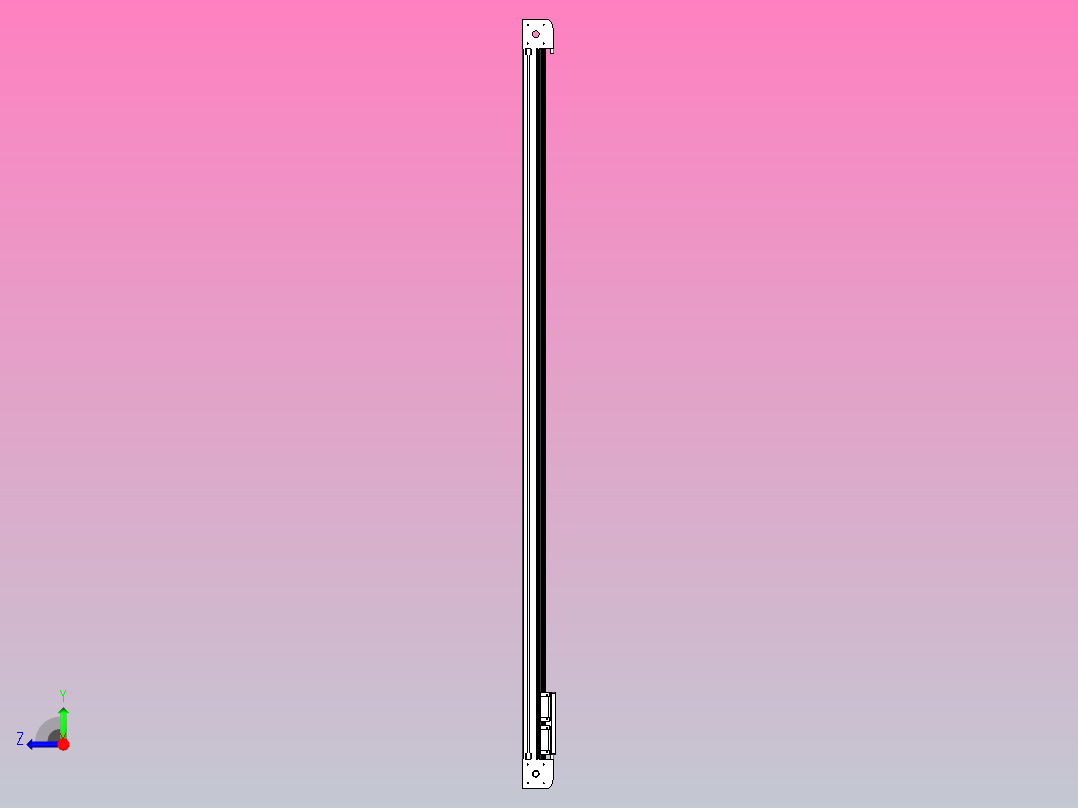 带式直线轴半闭式TPA-ONB-120F-90-L2150-DR-J90-N3右视图